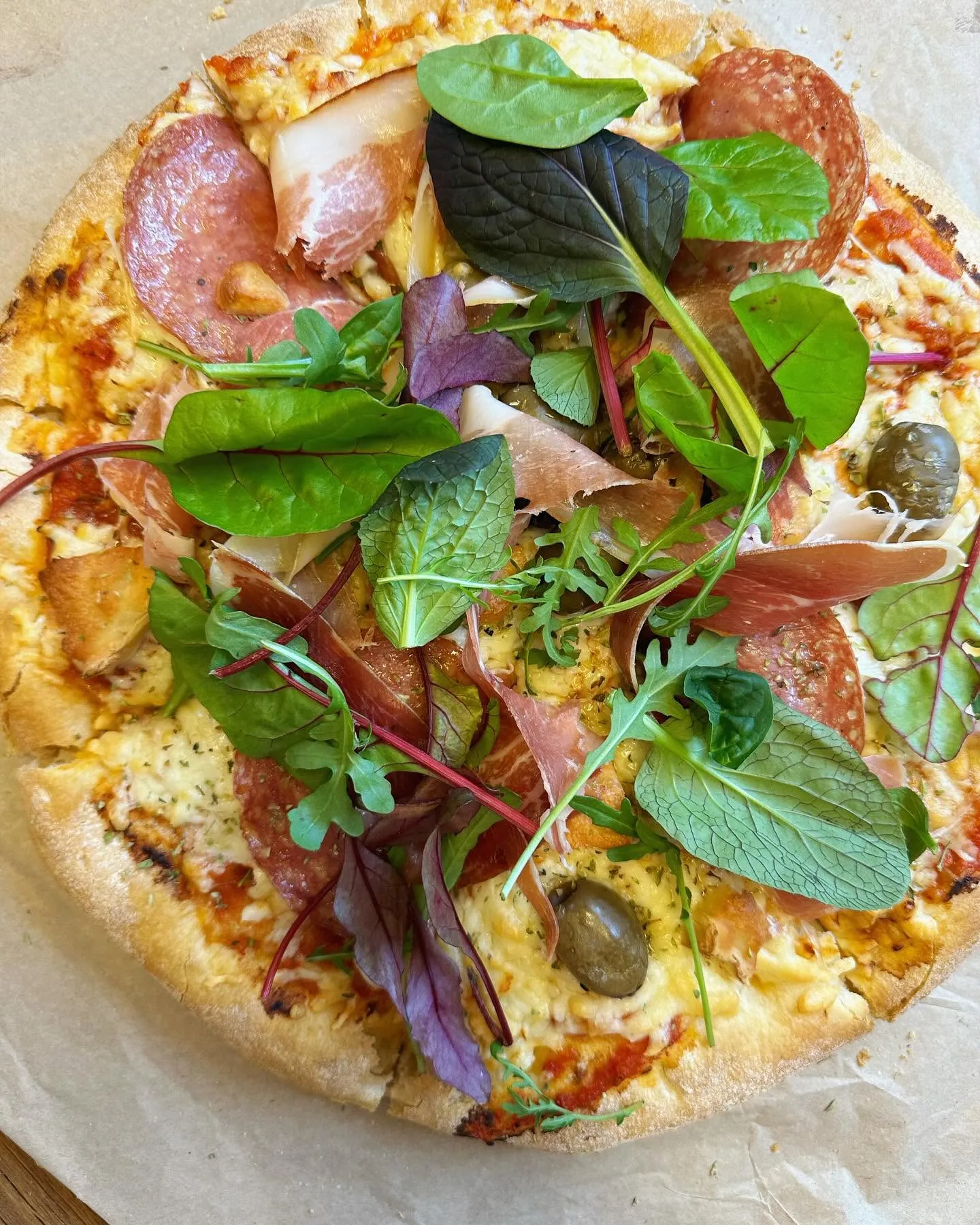 Scrocciarella på planka